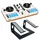 Hercules DJControl Mix Ultra mobiler DJ-Controller mit Laptopständer, DJ Controller