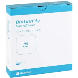 KOHLPHARMA GMBH Biatain Ag Schaumverband 10 x 10 cm 5 St.