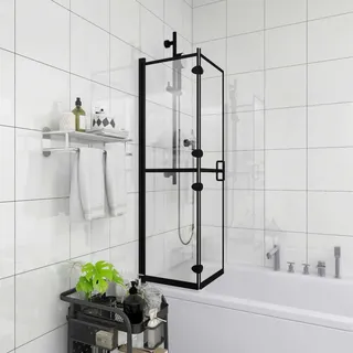 vidaXL Faltbare Duschkabine ESG 80x140 cm
