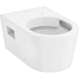 Hansgrohe EluPura Original S Wand-WC mit WC-Sitz Weiß spülrandlos