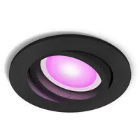 Philips Hue LED-Einbauspot Centura 1er Pack White&Color Ambiance Schwarz