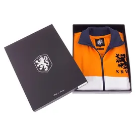 Copa Trainingsjacke Retro Niederlande 1983 orange M