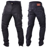Trilobite Acid Scrambler Motorrad-Jeans schwarz regular 42/32