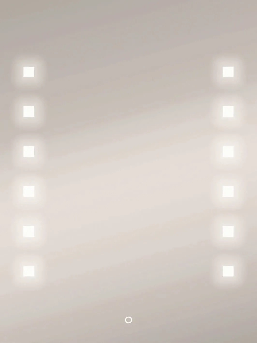 LED-Lichtspiegel JOKEY "Capella II" Spiegel Gr. B/H/T: 60 cm x 80 cm x 2,9 cm, silberfarben (silber) Kosmetikspiegel 60 x 80 cm