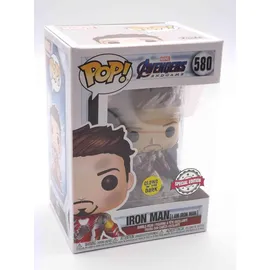 Funko Pop! I am Iron Man Pop! Avengers Endgame 580 Special Edition Glow in Dark Wackelkopf Figur
