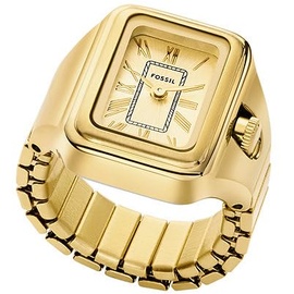 Fossil Damenuhr Edelstahl Gold Damen