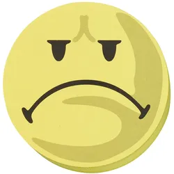 Franken Wertungssymbol Symbol negativ