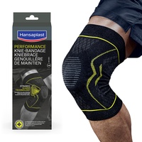 HANSAPLAST Kniebandage (1 Stück) Größe S/M, Sport-Kniebandage zum Schutz des Knies und zur Vorbeugung von Verletzungen, verstellbare Kniebandage für den täglichen Gebrauch