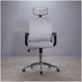 Idimex Herry Drehstuhl Polyester Grau