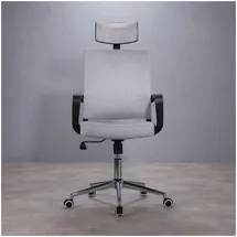 Idimex Herry Drehstuhl Polyester Grau