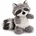 NICI Kuscheltier Waschbär 25 cm grau