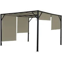 MCW Pergola Beja 3 x 3 m Taupe