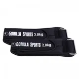 GORILLA SPORTS Gewichtsmanschette Gewichtsmanschetten, Verstellbar, Laufgewichte, Fußgelenkgewichte