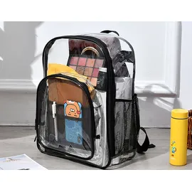 eulihent Durchsichtiger Rucksack Transparent