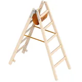 Layher Holzstehleiter 2 x 5 Sprossen (1038205)