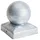 Trendline Pfostenkappe 90 x 90 mm Silber/Stahl