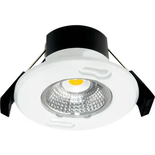 dotlux LED-Einbauleuchte MULTISCREW 5W 3000K dimmbar - 80 x 43 mm