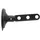 Brabantia Kleiderhaken mit Halter Schwarz