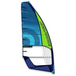 Neilpryde RS Flight EVO IV Windsurfsegel 23 NP Foil Foilsegel, Segelgröße in m2: 4.5, Farbe: C10 pacific blue aqua