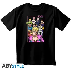 T-Shirt Jojo's Bizarre Adventure - Group (größe L)