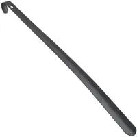 Relaxdays Schuhlöffel Metall 60 cm Schwarz