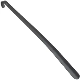 Relaxdays Schuhlöffel Metall 60 cm Schwarz