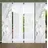 home in green LAIRA Schiebegardine Paneelwagen 60 x 245 cm Beige 4 Stk.