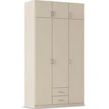 Rauch Wäscheschrank GAMMA 136 x 248 x 57 cm Beige