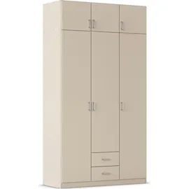 Rauch Wäscheschrank GAMMA 136 x 248 x 57 cm Beige