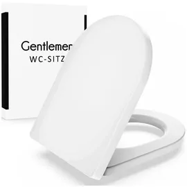 Gentlemen Premium WC-Sitz Absenkautomatik Weiß