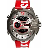 Diesel Mega Chief Leder rot 51 mm DZ4647