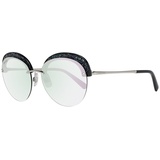 Swarovski Sonnenbrille, Shiny Palladium - 56