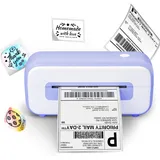 Thermo-versanddrucker, Kabelloser 4x6-thermodrucker Für Pakete Und Kleine Privatunternehmen, Kompatibel Mit Iphone, Android, Mac, Windows, Colissimo Und Ups