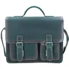 Greenburry Aktentasche Leder 39 cm Laptoptaschen   Grün Herren