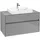 Villeroy & Boch Collaro Waschbeckenunterschrank 100 x 55 cm Glossy Grey