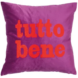 PAD Kissenbezug Letters 45 x 45 cm Lila
