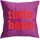 PAD Kissenbezug Letters 45 x 45 cm Lila