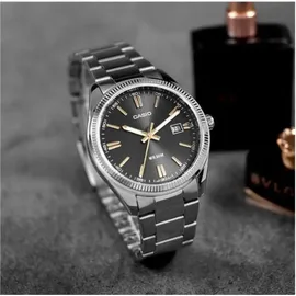 Casio Enticer LTP-1302D-1A2 Edelstahl 30 mm