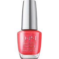 OPI Infinite Shine Me, Myself and OPI Nagellack Left Your texts on red,