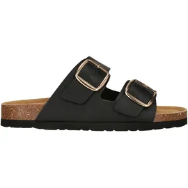 NOU Sandale NOU "Bundao", Damen, Gr. 40, schwarz, Lederimitat, Schuhe Sandale, atmungsaktiv