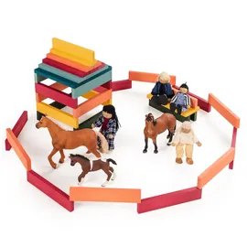 Laleni Holzbausteine für Kinder 90 St