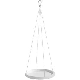 Ecopots Ø 36 x 3 cm Weiß Grau