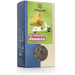 Jasmin Grüntee Bio 100g – Blumiger Genuss aus nachhaltigem Anbau