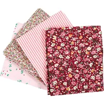 Creativ Company Patchwork-Stoff 4 St. 100 g Rosa