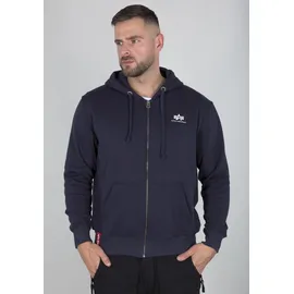 Alpha Industries Basic Sl Reißverschlusspullover Rep.Blue L