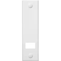 Schellenberg 53002 Abdeckplatte Rollladensysteme Maxi 160 mm weiß