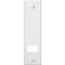 Schellenberg 53002 Abdeckplatte Rollladensysteme Maxi 160 mm weiß
