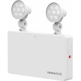 enovalite ELED 200107 - Fluchtwegleuchte Twin-Spot 3W, Notlicht