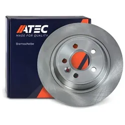 Atec Bremsscheibe Hinterachse Voll [Hersteller-Nr. DF4766] für Ford, Land Rover