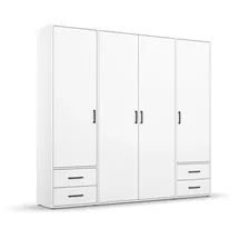 Rauch BLUE Kleiderschrank Voyager 187 x 194 cm Dekor Alpinweiß